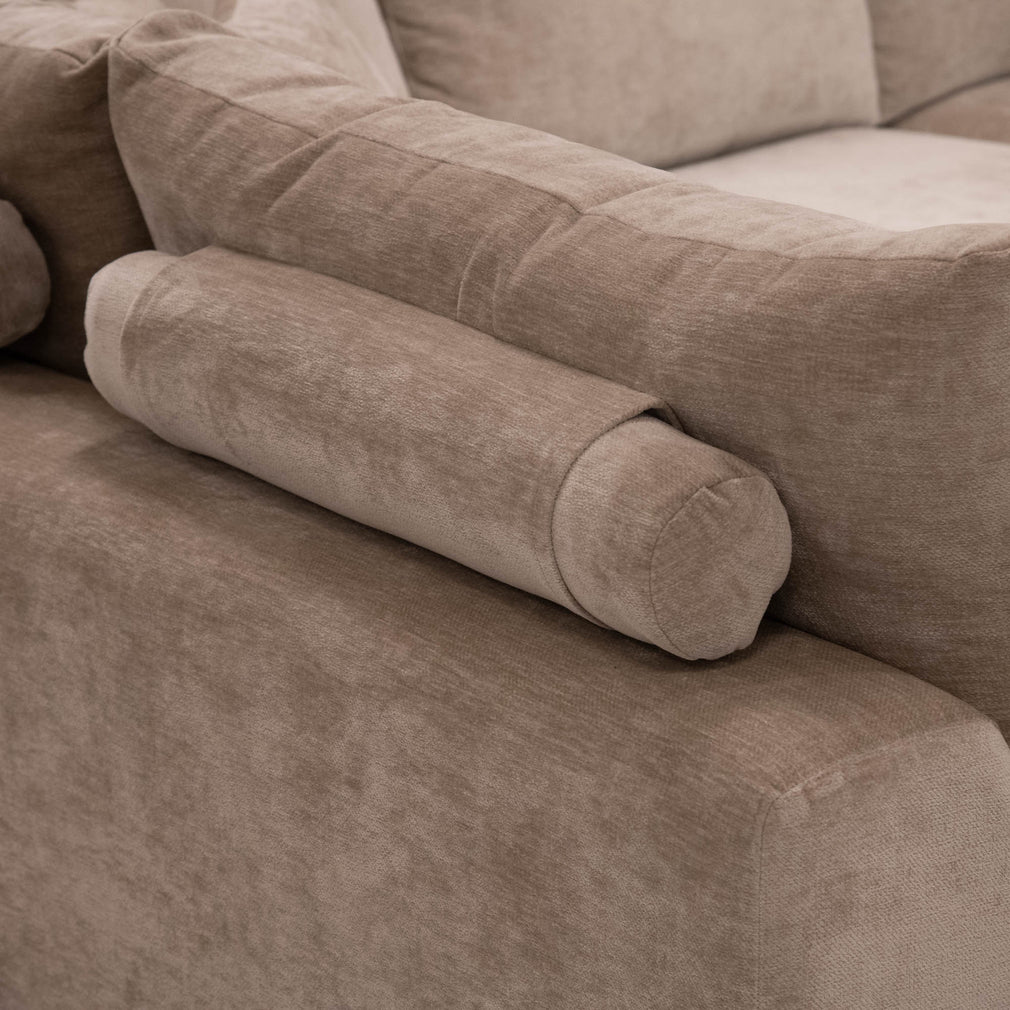 Linear - Medium RHF Chaise Sofa, Fabric - Item as Pictured