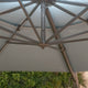 St Tropez - 3.3m Round Parasol & Base - Item As Pictured