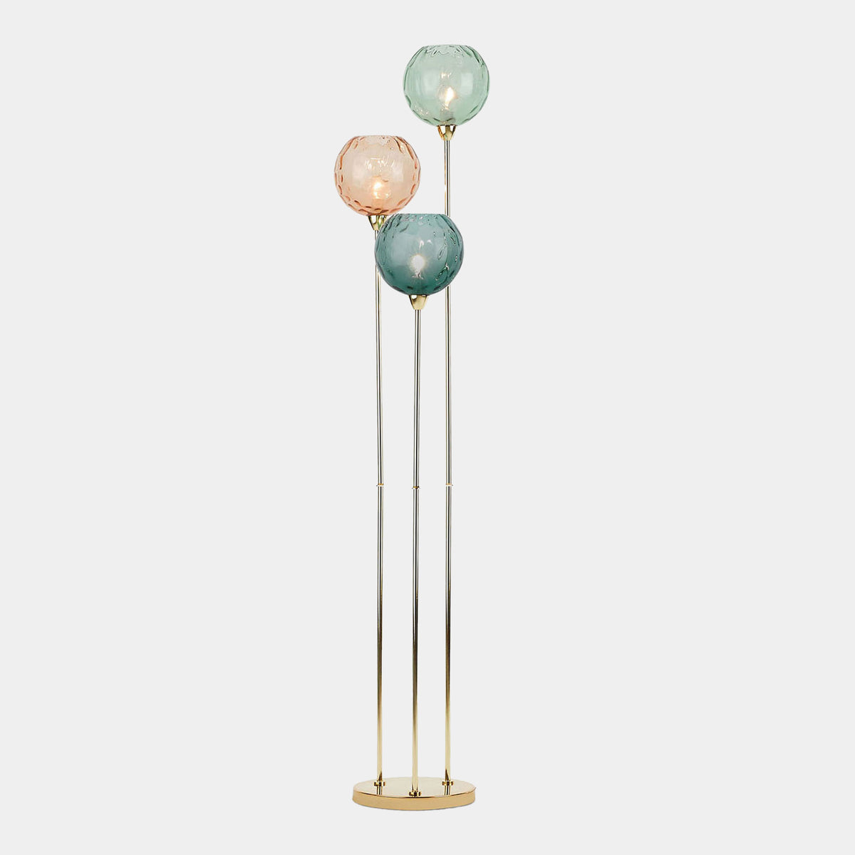 MADE Ilaria Multicoloured - Floor Lamp, 3 Light