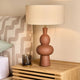 MADE Freyja Brown - Table Lamp