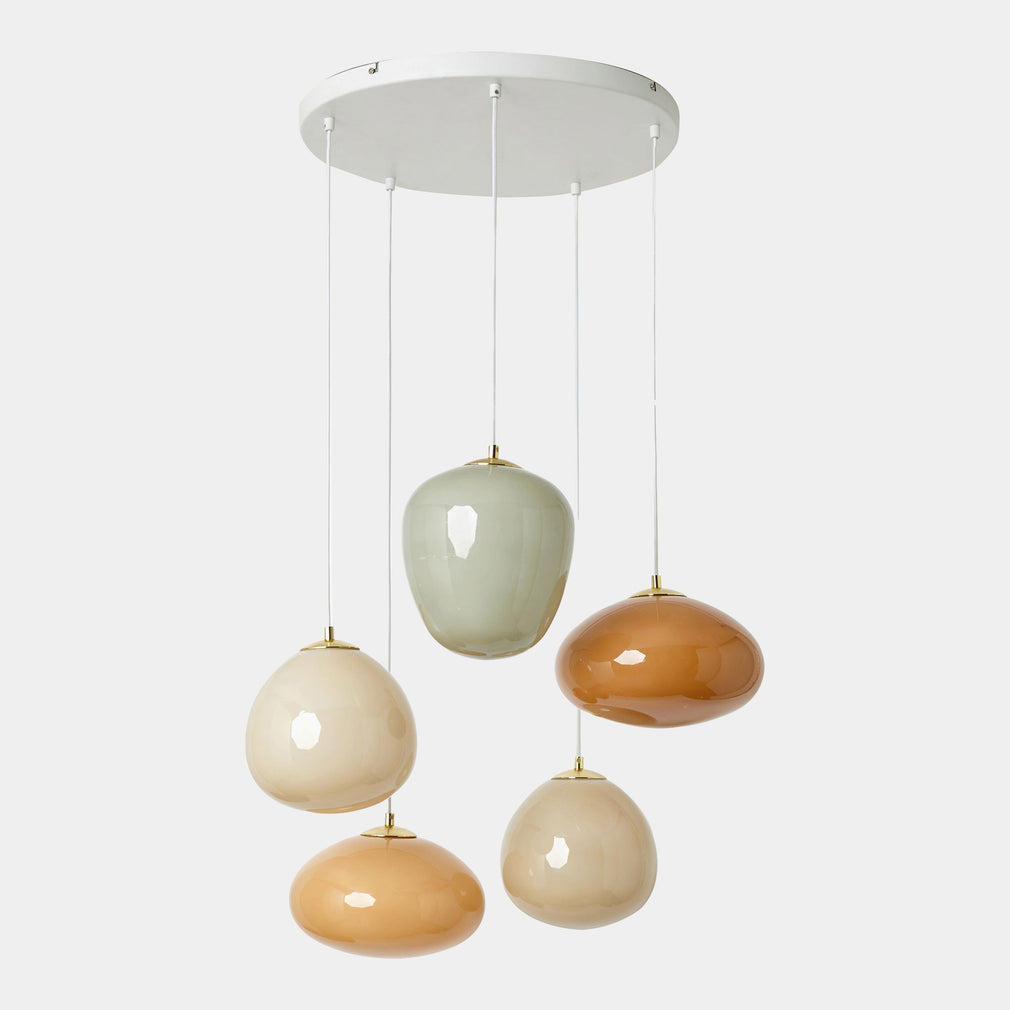MADE Adrianne Neutral - Pendant Ceiling Light, 5 Light