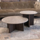 Banyu - Marble Effect Coffee Tables, Set of 2 - Item as Pictured