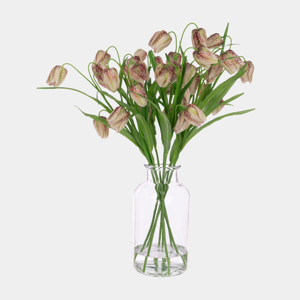 Artificial Fritillaria in Vase - Luxury Faux Flower Arrangement