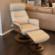 Ontario - Swivel Recliner Chair & Stool - Item as Pictured