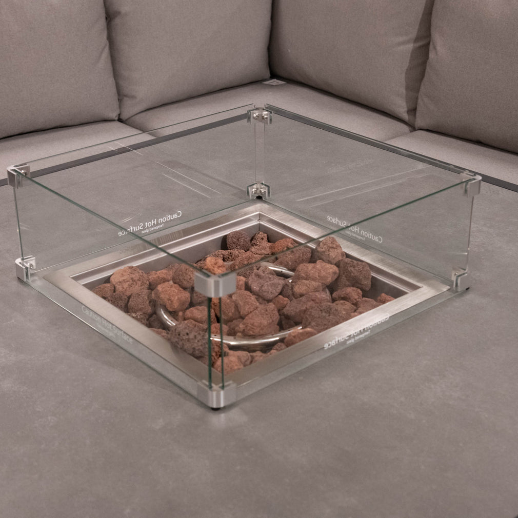 Key Largo - Wicker Modular Corner Dining Set - Item As Pictured