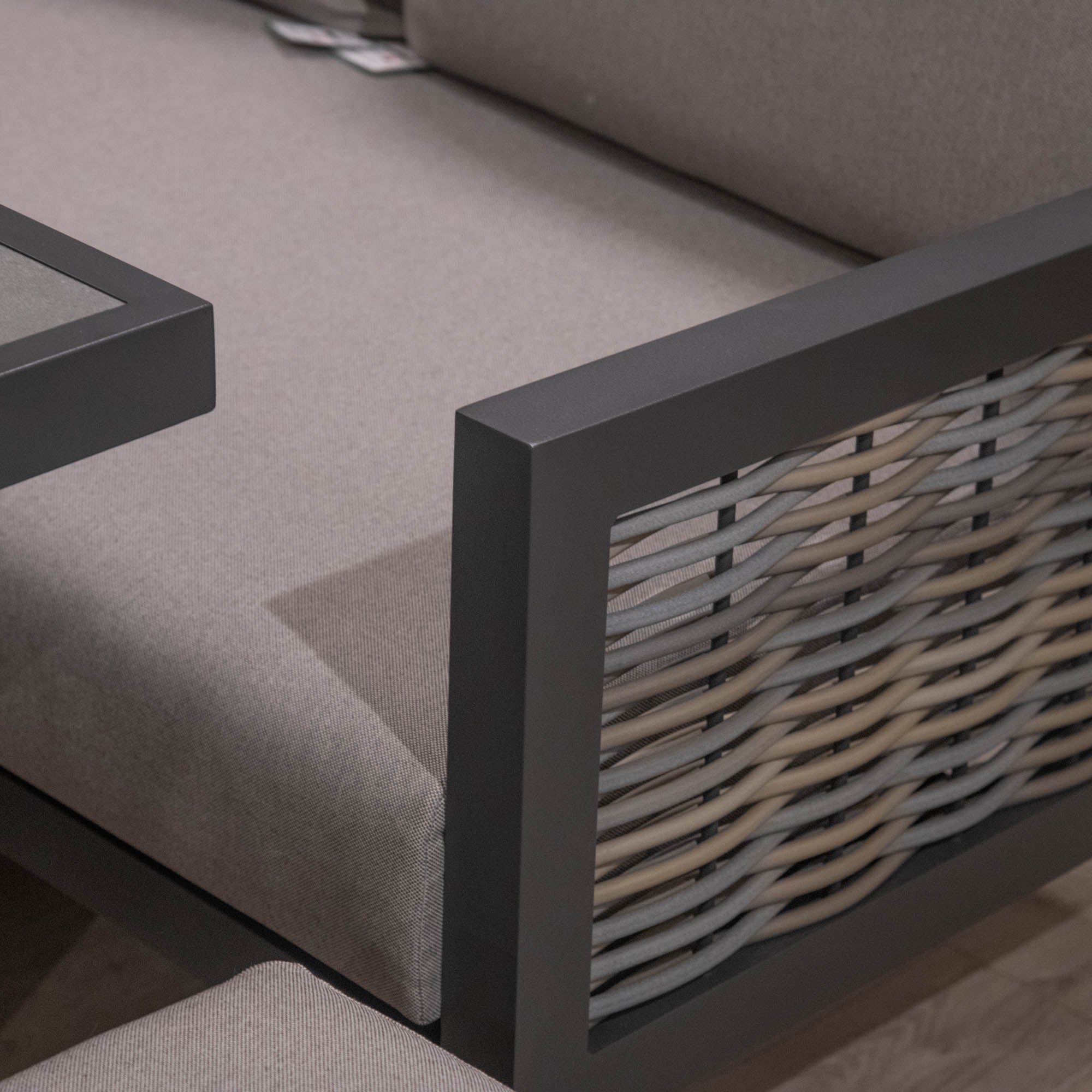Key Largo - Wicker Modular Corner Dining Set - Item As Pictured