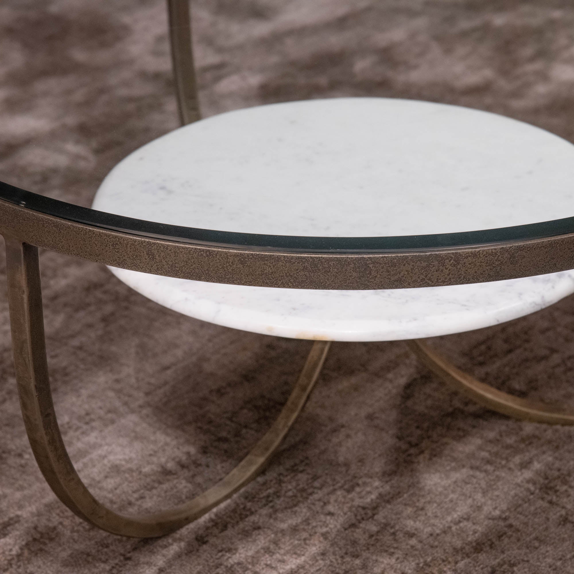 Sorrento - Glass Coffee Table - Item as Pictured