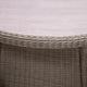 Pebble Beach - 4 Seat Round Garden Dining Set & Dining Table - Item as Pictured