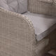 Pebble Beach - 4 Seat Round Garden Dining Set & Dining Table - Item as Pictured