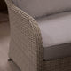 Pebble Beach - Corner Garden Sofa Dining Set With Rising Table & Ice Bucket - Item as Pictured