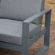 Mustique - Small Garden Corner Dining Set & Rising Table - Item as Pictured