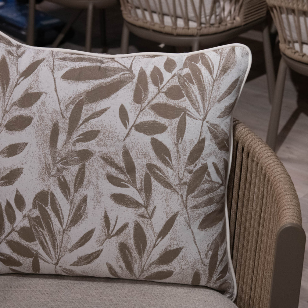 Mauritius - Pair Of Accent Swivel Garden Chairs & Side Table - Item as Pictured