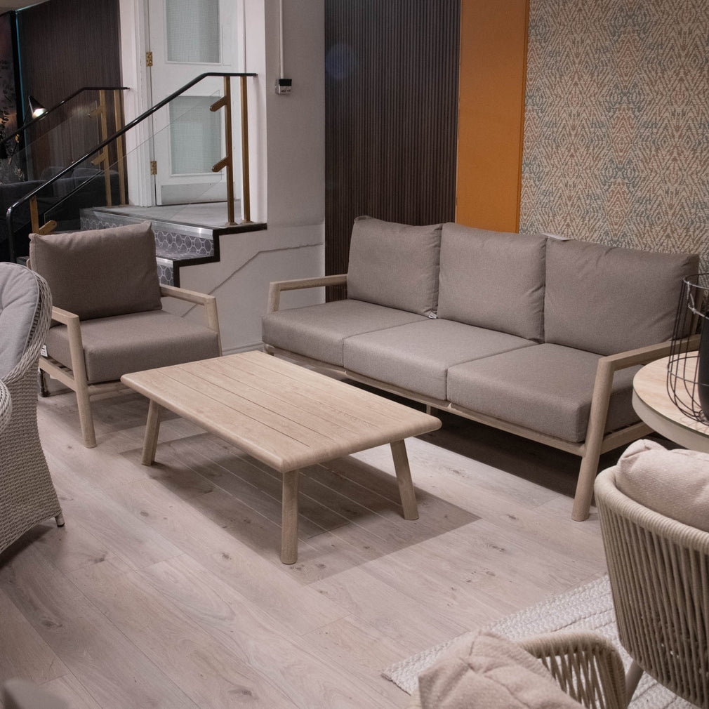 Hawaii - 3 Seat Garden Sofa Set & Coffee Table - Item as Pictured