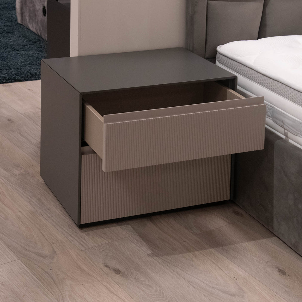 Angel Falls - 2 Drawer Bedside Table - Item as Pictured