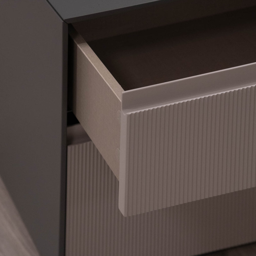 Angel Falls - 2 Drawer Bedside Table - Item as Pictured