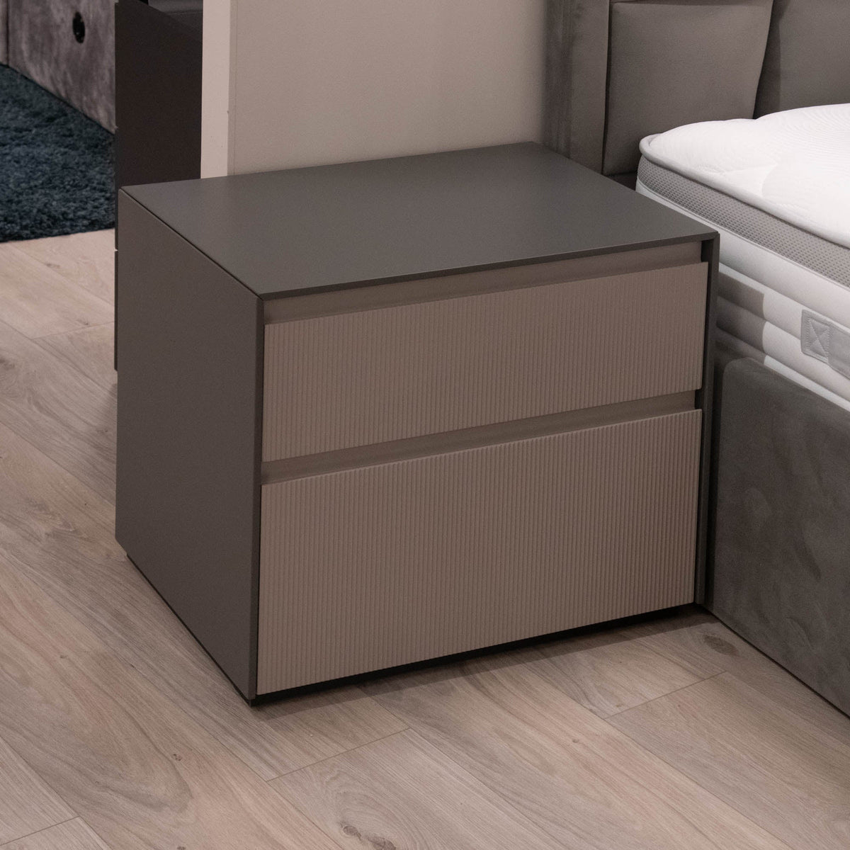 Angel Falls - 2 Drawer Bedside Table - Item as Pictured