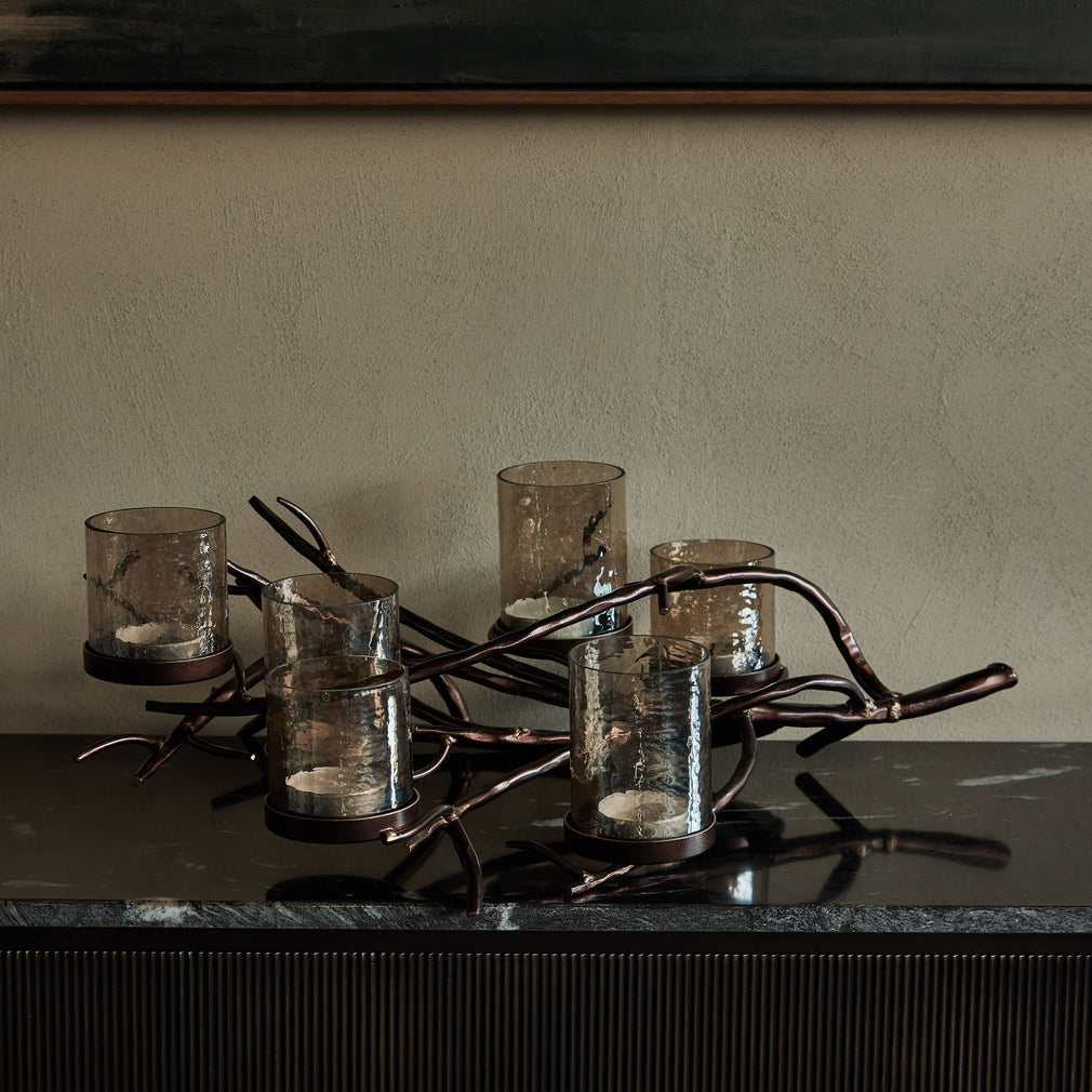 Ember Bronze - Candle Holder, 6 Light