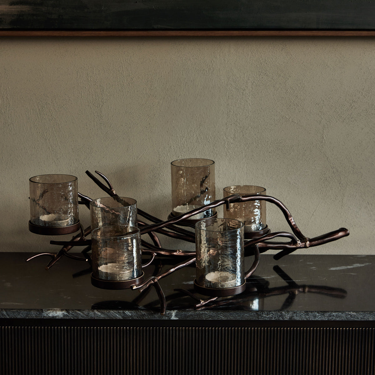 Ember Bronze - Candle Holder, 6 Light