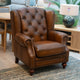 Churchill - Wing Chair, Leather - Item as Pictured