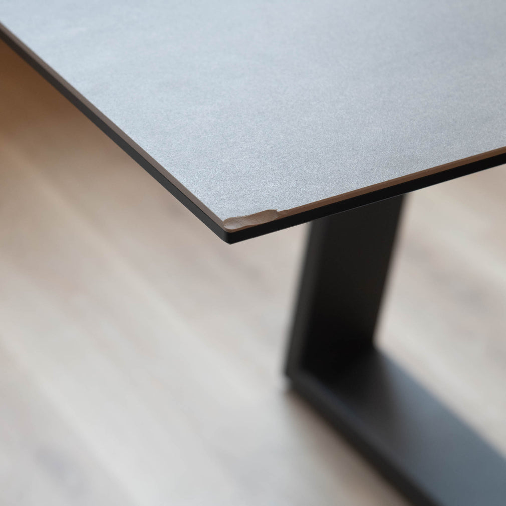 Valdone - Ceramic Extending Dining Table - Item as Pictured