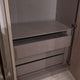 Stratus - 4 Door Wardrobe With 2 Mirrors & Interior Drawer - Item As Pictured