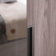 Stratus - 4 Door Wardrobe With 2 Mirrors & Interior Drawer - Item As Pictured