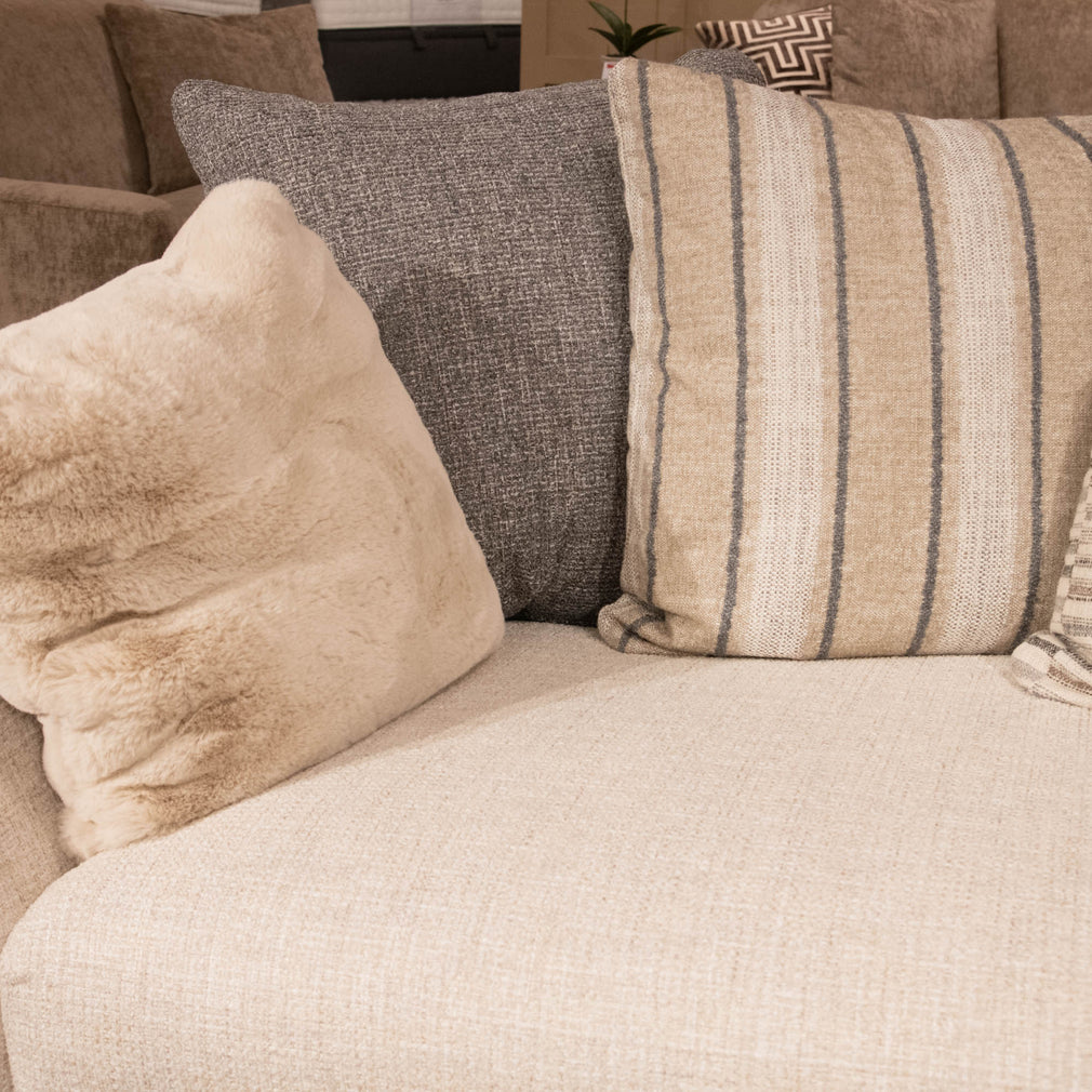Chamonix - Grand Pillow Back Sofa, Fabric - Item as Pictured