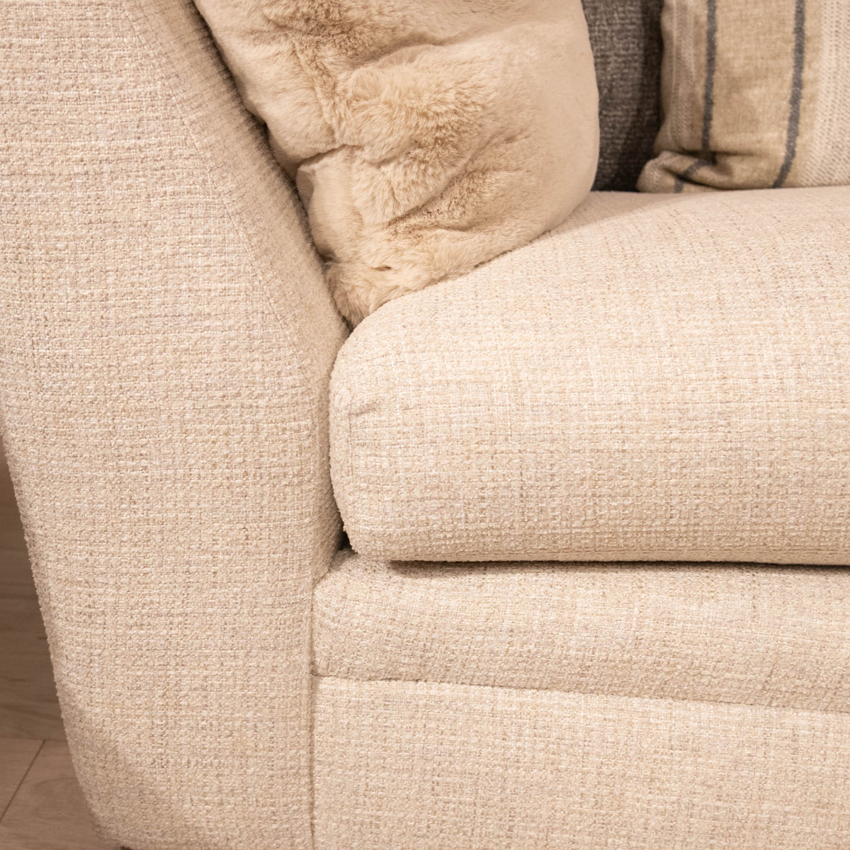 Chamonix - Grand Pillow Back Sofa, Fabric - Item as Pictured