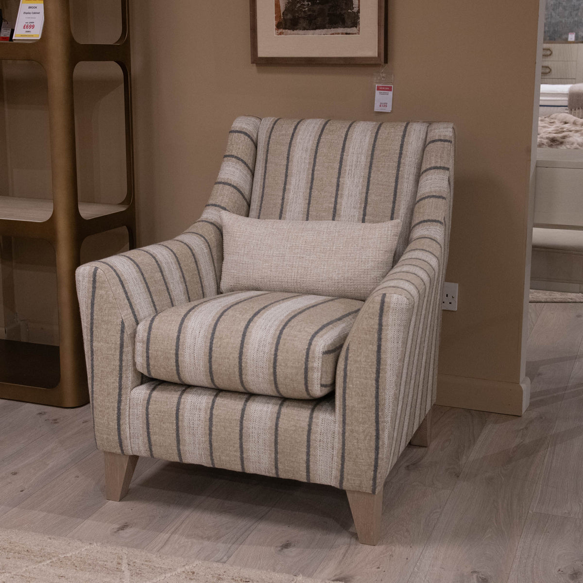 Chamonix - Accent Chair, Fabric - Item as Pictured