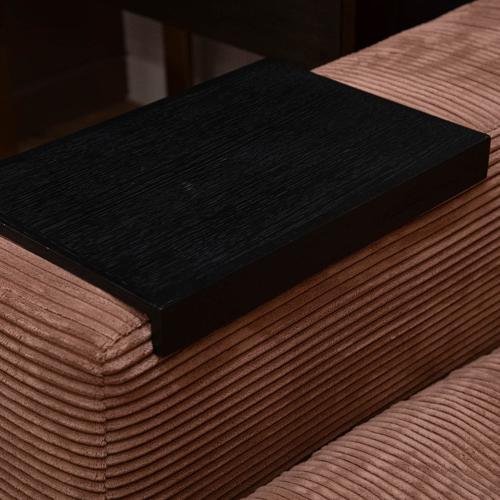 Domino - RHF Corner Sofa, Fabric - Item as Pictured