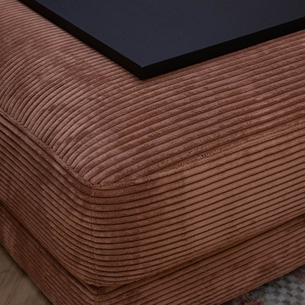 Domino - Footstool, Fabric - Item as Pictured