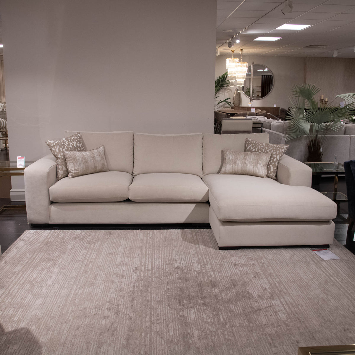Madison - Corner Sofa, Fabric - Item as Pictured