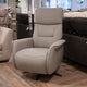 Oregon - Swivel Accent Recliner Chair, Leather - Item as Pictured