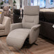 Oregon - Swivel Accent Recliner Chair, Leather - Item as Pictured