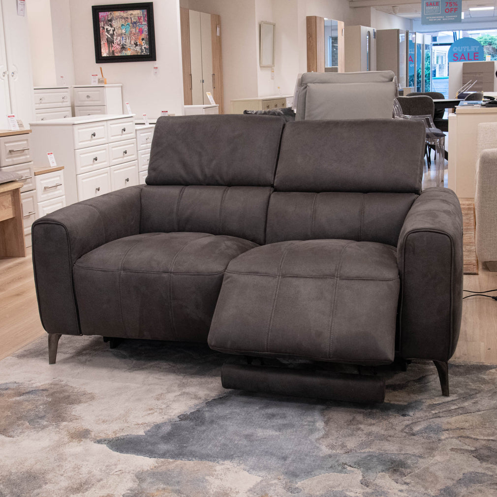 Veyron - 2 Seat Power Recliner Sofa, Fabric - Item as Pictured