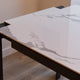 Tarranto - Ceramic Extending Dining Table - Item as Pictured