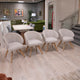 Augusta - Swivel Dining Chairs, Set of 4 - Items as Pictured