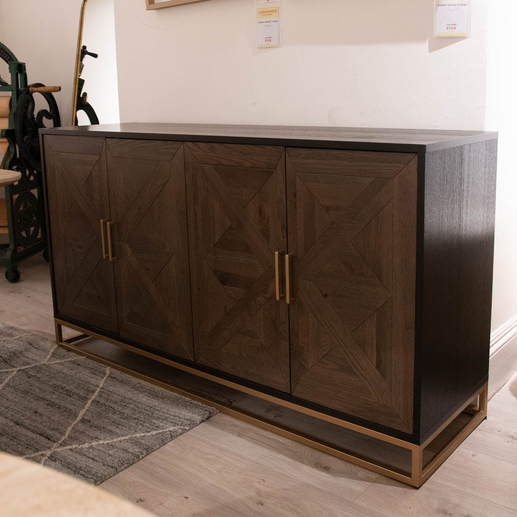 Samson - 4 Door Sideboard, Oak - Item as Pictured