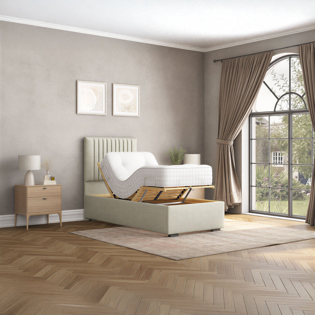 Datchworth Adjustable - Premium Slatted or Optim Adjustable Divan Set