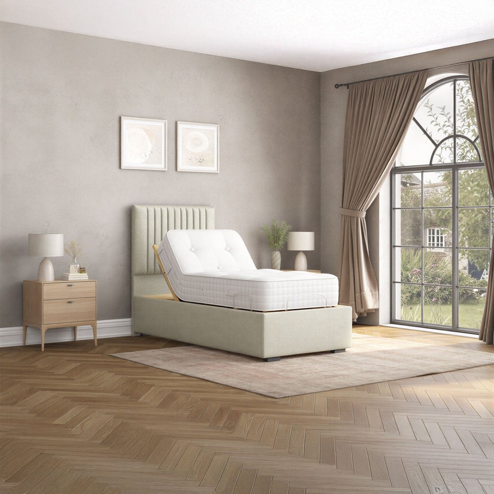Datchworth Adjustable - Premium Slatted or Optim Adjustable Divan Set