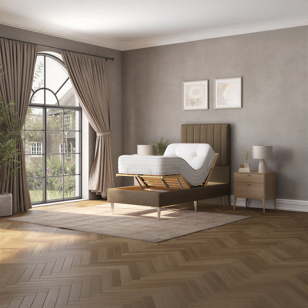 Wenlock Adjustable - Premium Slatted or Optim Adjustable Divan Set