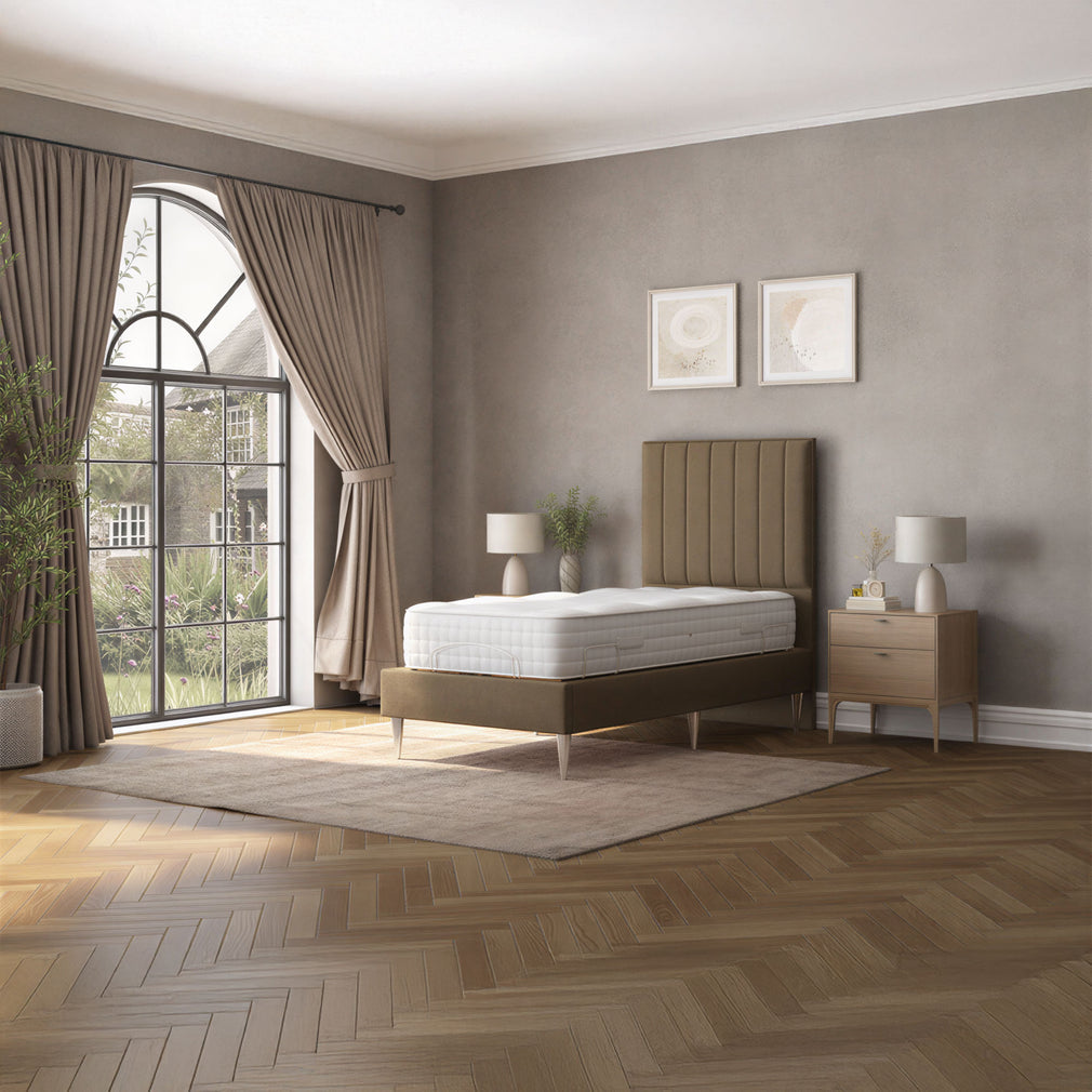 Wenlock Adjustable - Premium Slatted or Optim Adjustable Divan Set