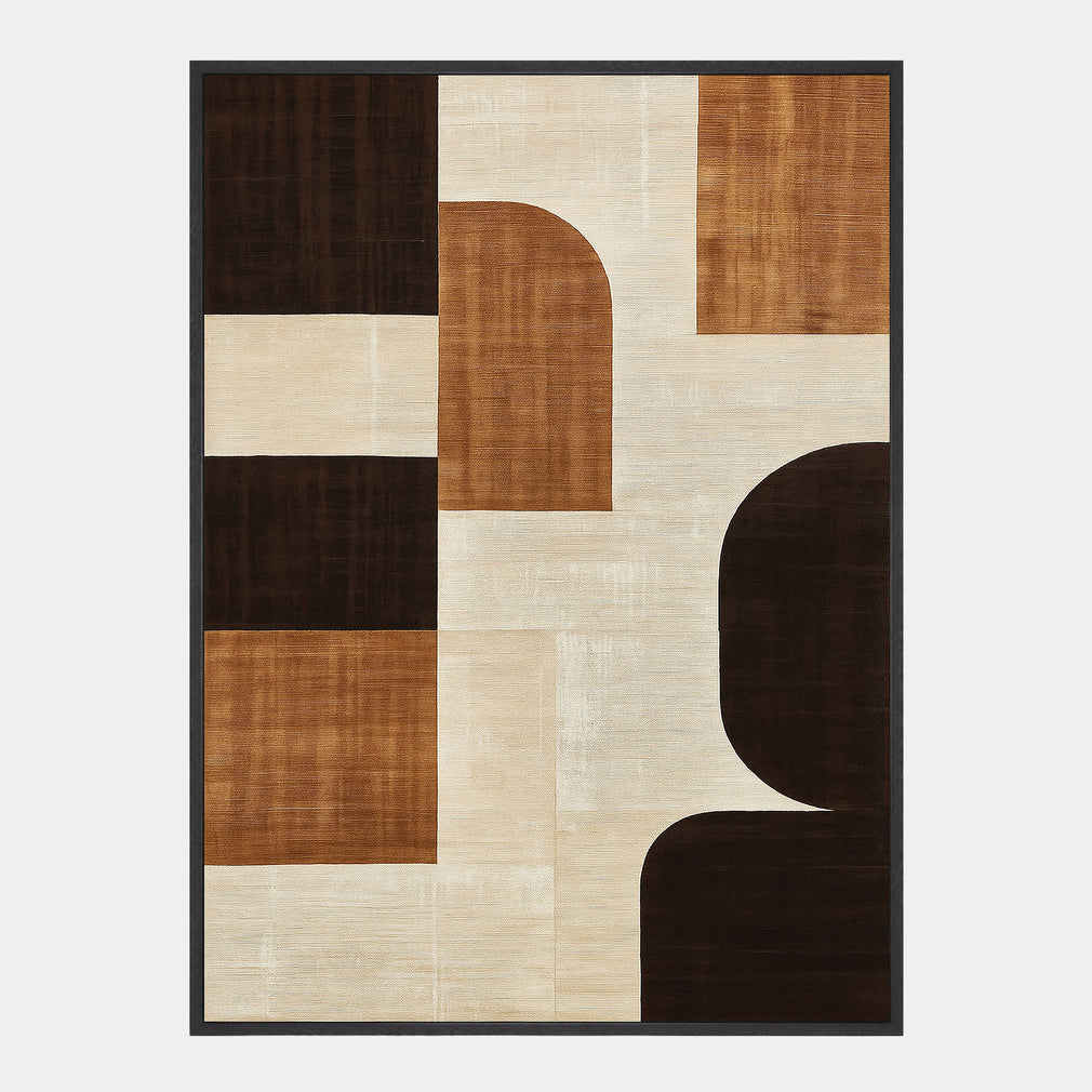Cafe Serenity II - Framed Velvet Wall Art