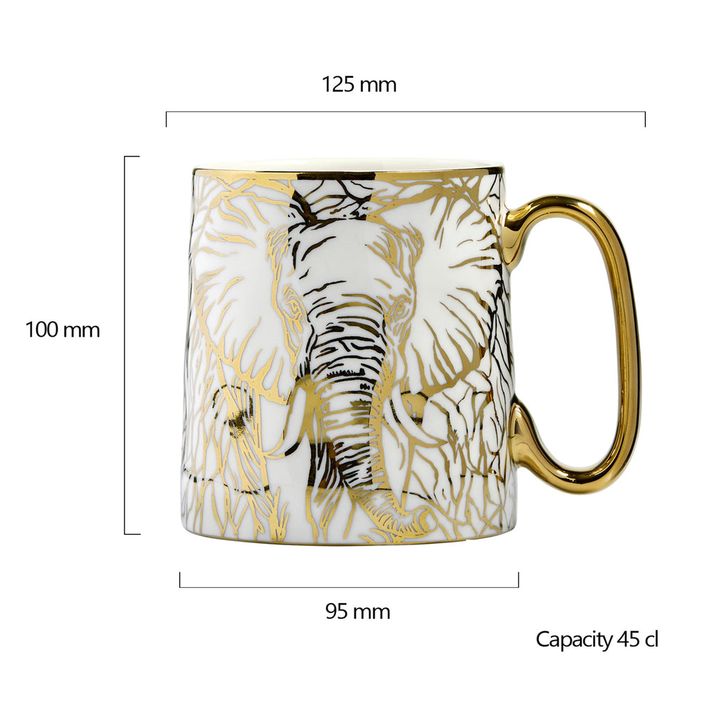Animal - Elephant Mugs, Set of 2