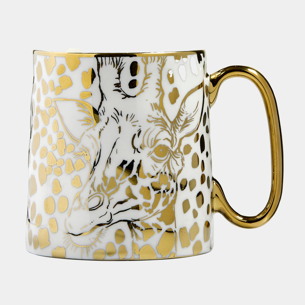 Animal Mug - Giraffe, Set of 2