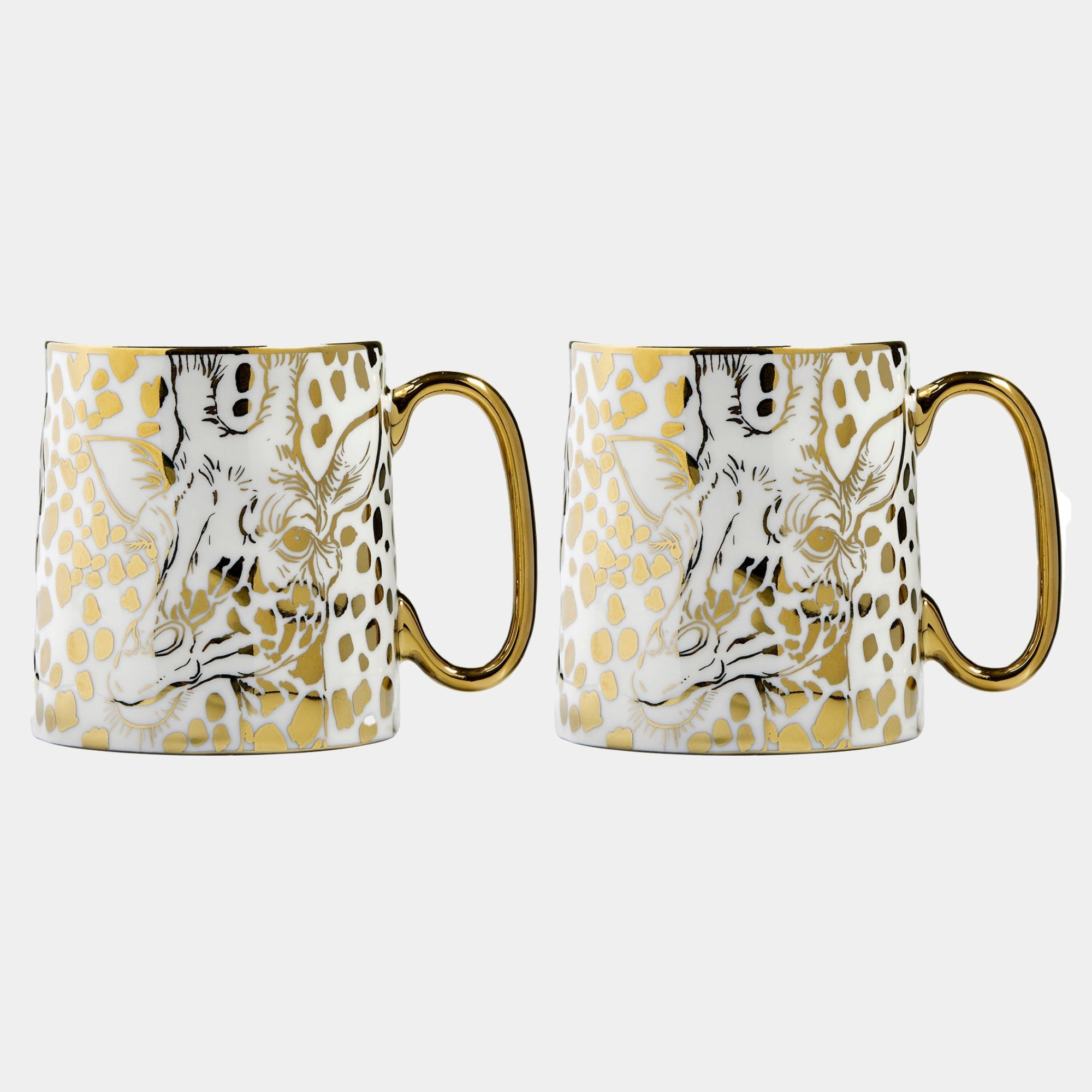 Animal - Giraffe Mugs, Set of 2