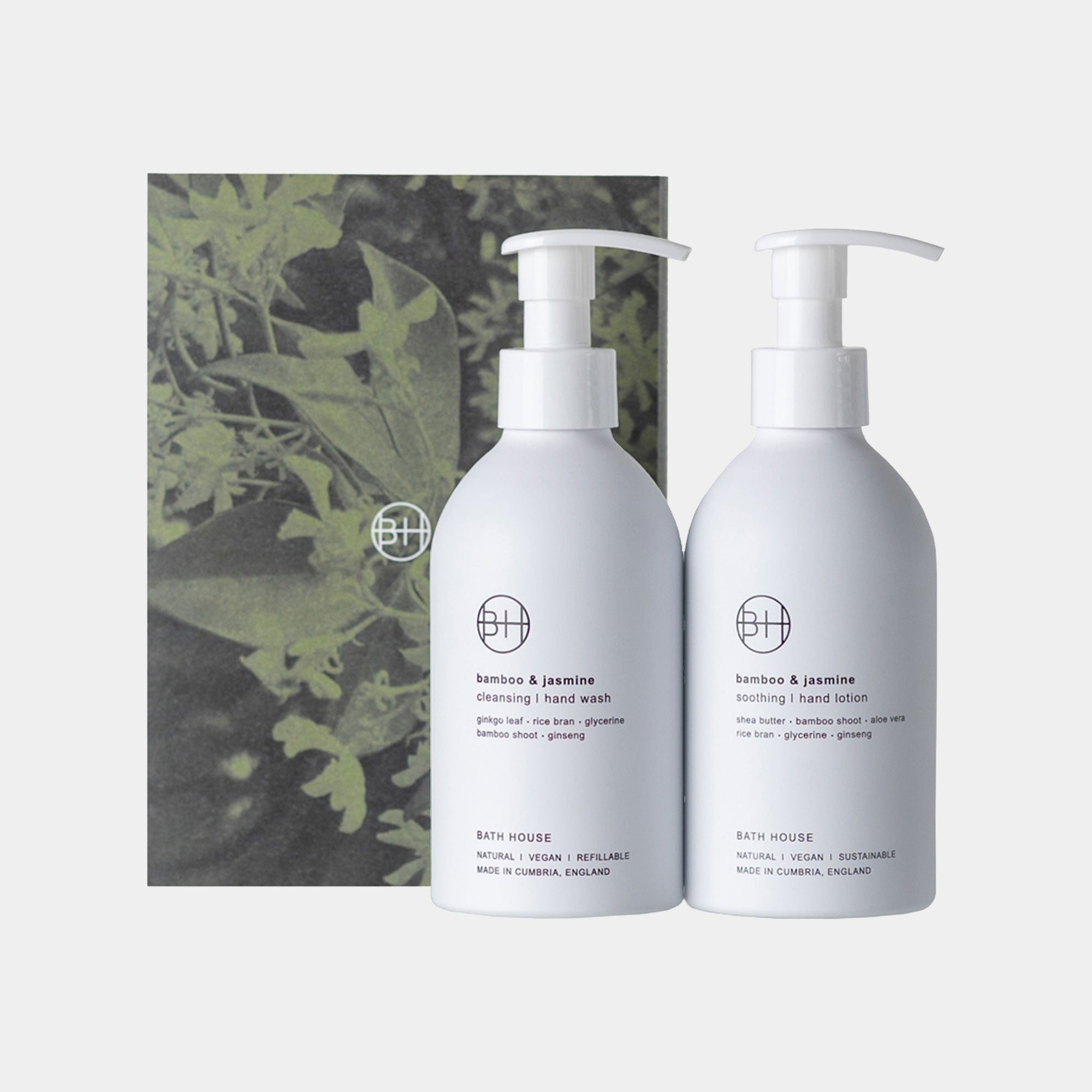 Bath House - Bamboo & Jasmine Hand Care Set