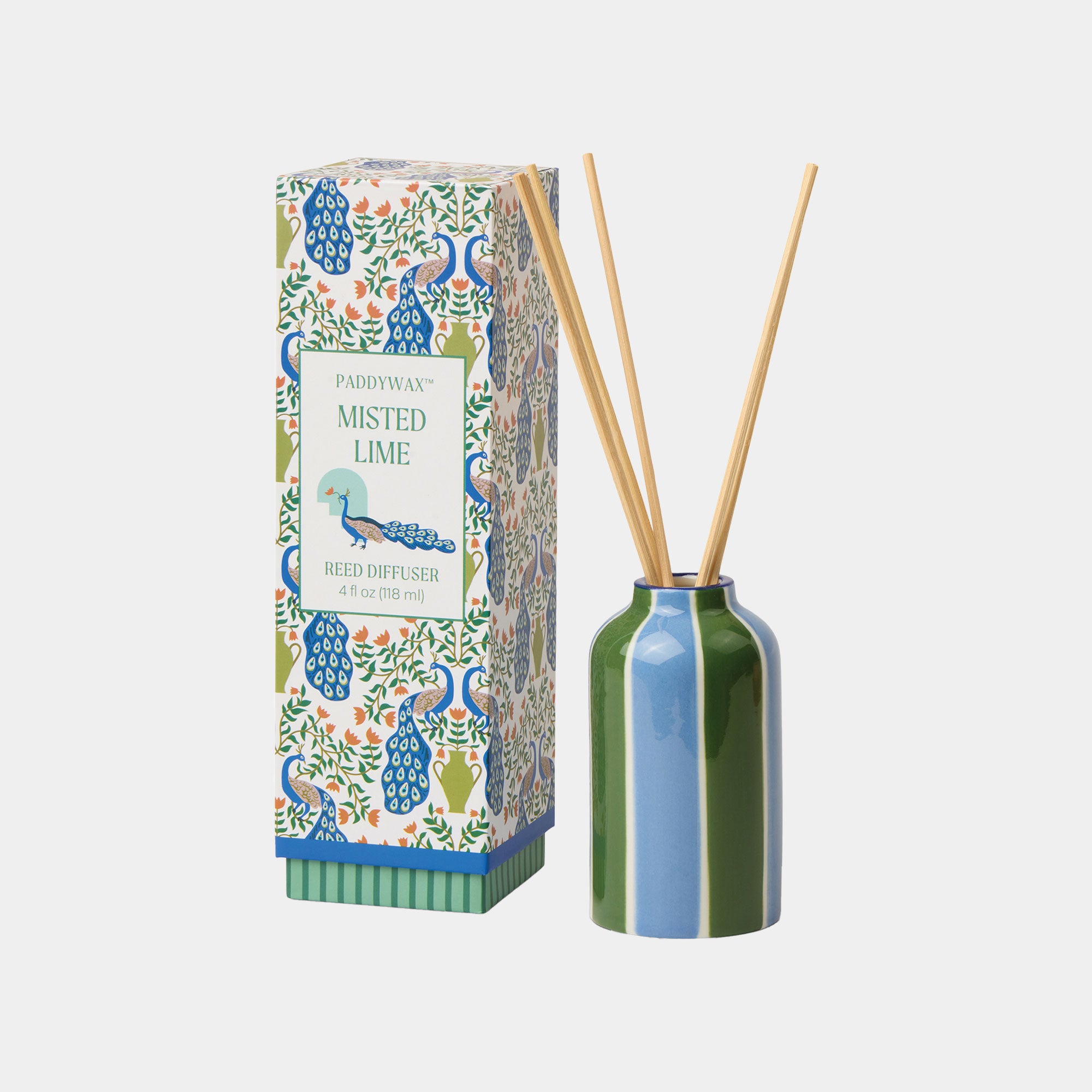 Paddywax - A Dopo Peacock Misted Lime Reed Diffuser 118ml