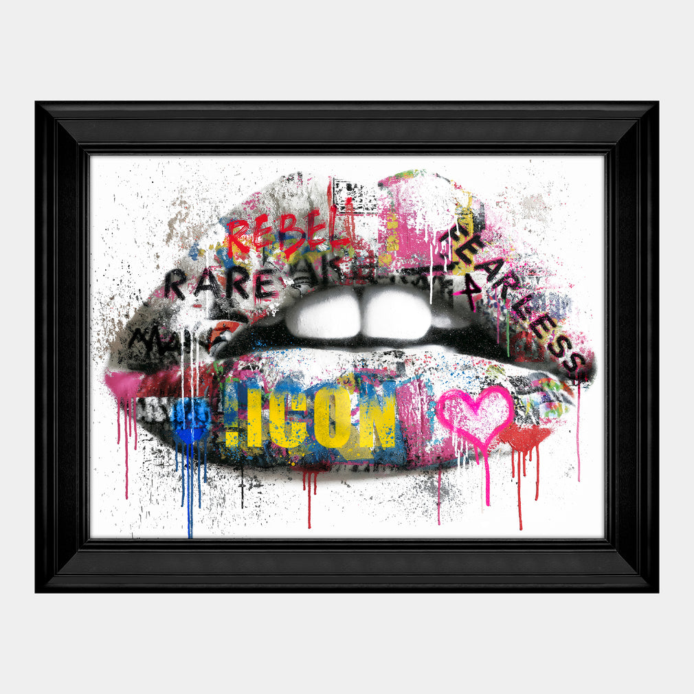 Icon - Framed Wall Art Print