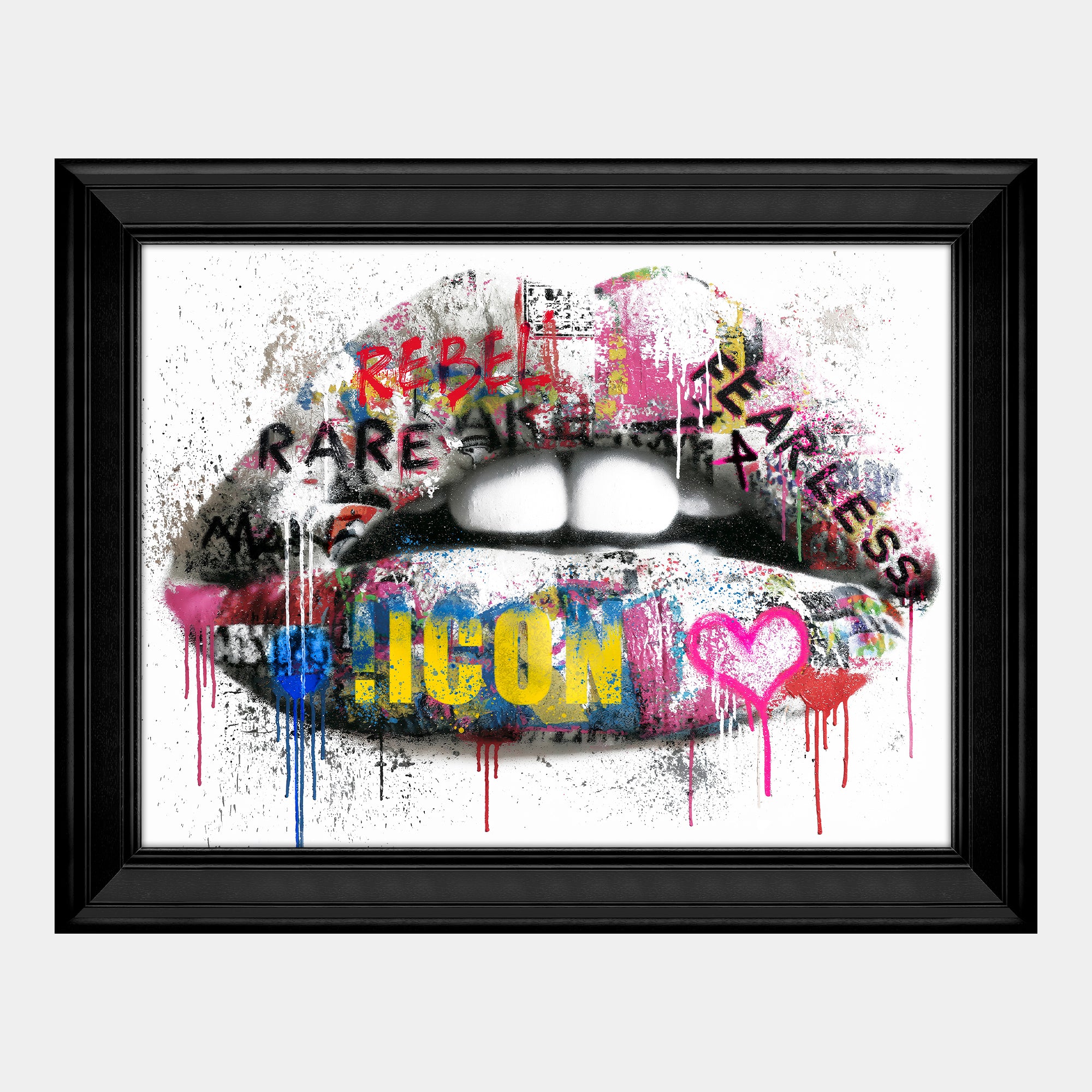 Icon - Framed Wall Art Print